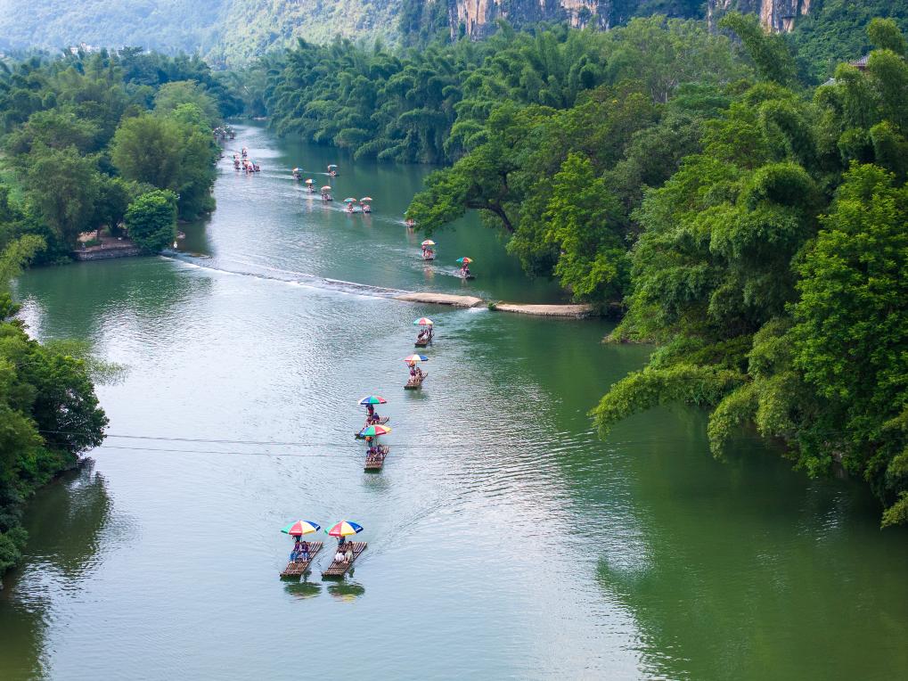 遇龙河竹筏漂流